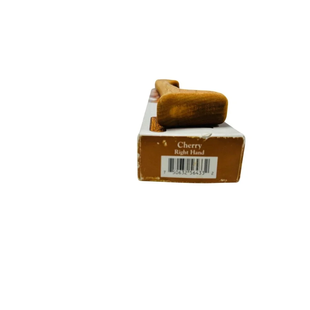 VTG Mountain Woods Fiddle Bow Bread Knife Cherry Wood Right Hand Primitive Home